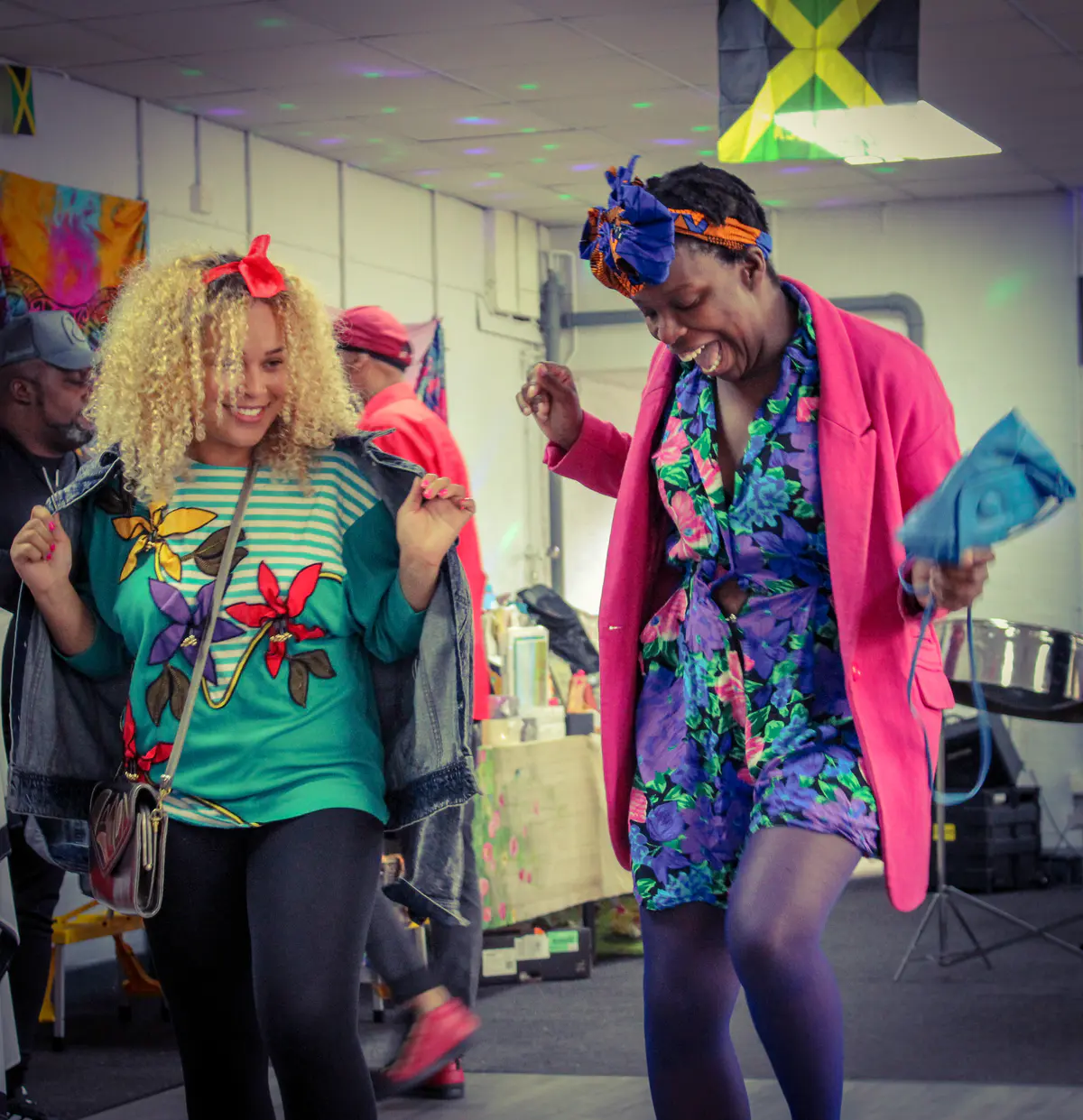 Dudley young people of black ethnicity worked together to put on a Fashion Talent and History show to celebrate Black heritage and fashion for Jamaican Independence day 2021. This show took place at the African Caribbean Centre in Dudley.    - 1980b.jpg