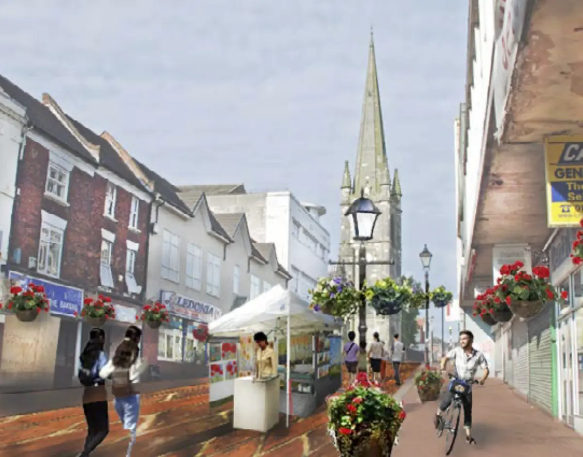 We feel that our local High Streets should be the focal point for our local community. They should be seen as places of interest and a place where you can go for both essential items and leisure. Therefore, we feel making the High Street pedestrianised would mean that there is a larger space to work with on the High Street and that it will not only allow locals to shop but also congregate and relax with family and friends. - 1_JPCgECRWP_s2kVNNUxHDCw.png