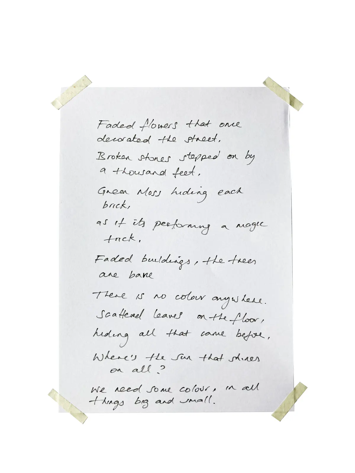A More-Than-Human Story of Dudley High Street
This story is a collective outcome after utilising completed Street Detectorism maps, and More-Than-Human findings to create of 'A More-Than-Human Story of Dudley High Street'. 
As part of a dissertation study, this workshop invited participants to share their imagination and develop stories from the previous findings on Dudley High Street. This story creatively archives nature on Dudley High Street, with emphasis for the value of storytelling and nature at the forefront of this task. - S4.jpg