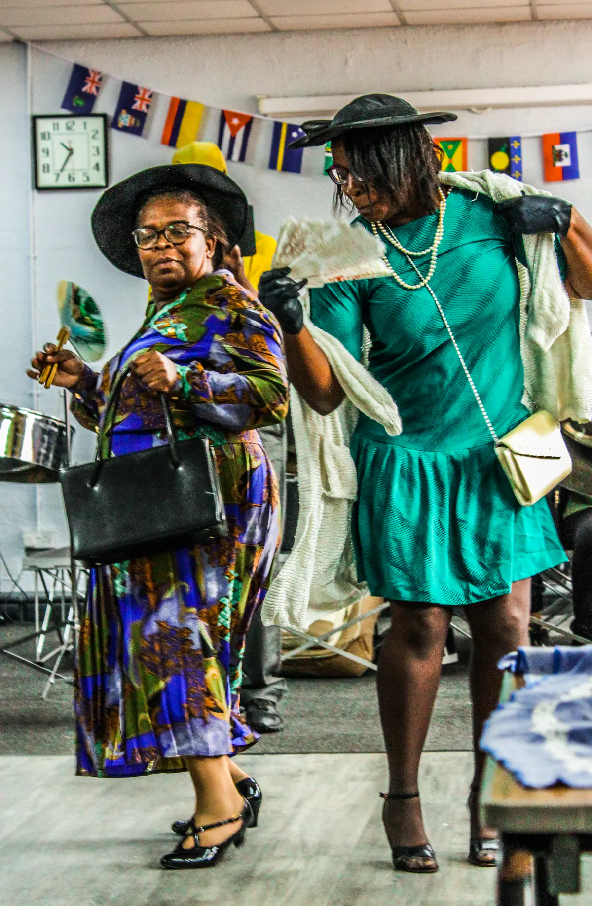 Dudley young people of black ethnicity worked together to put on a Fashion Talent and History show to celebrate Black heritage and fashion for Jamaican Independence day 2021. This show took place at the African Caribbean Centre in Dudley.    - xxx2.jpg